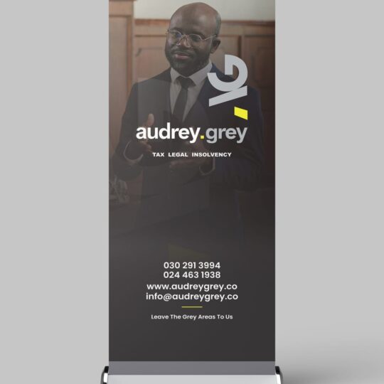 Pull-up banners (standard sizes)