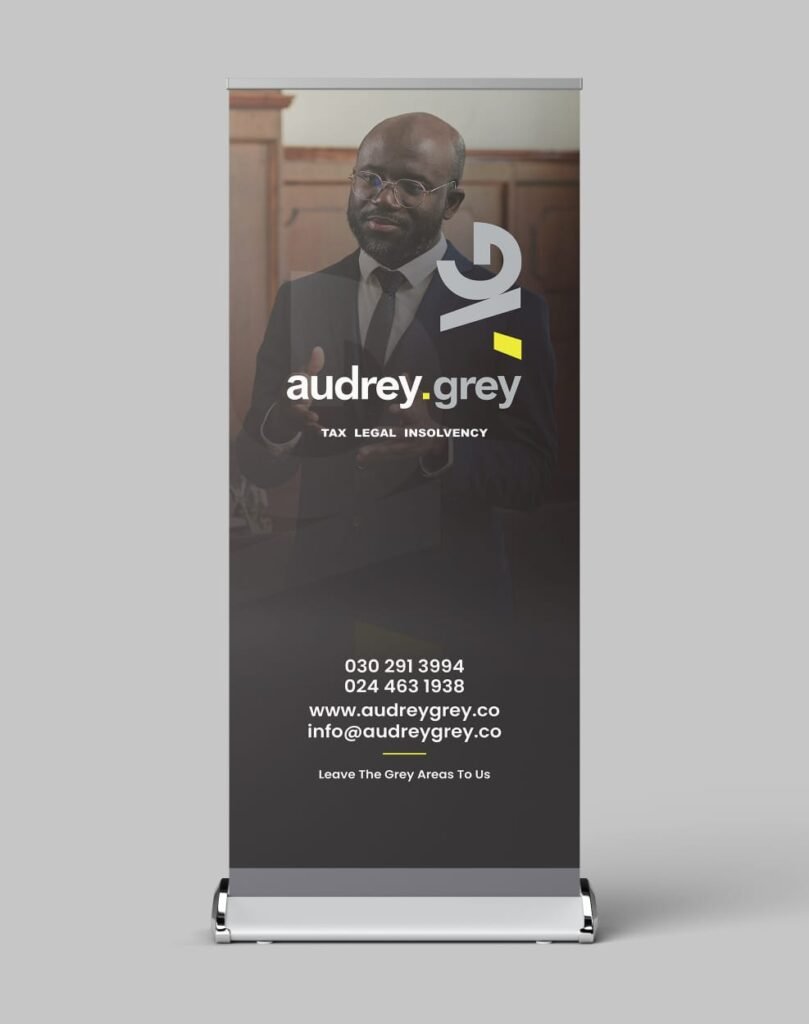 Pull-up banners (standard sizes)