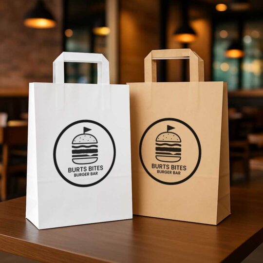 Takeaway Paper Carrier Bags